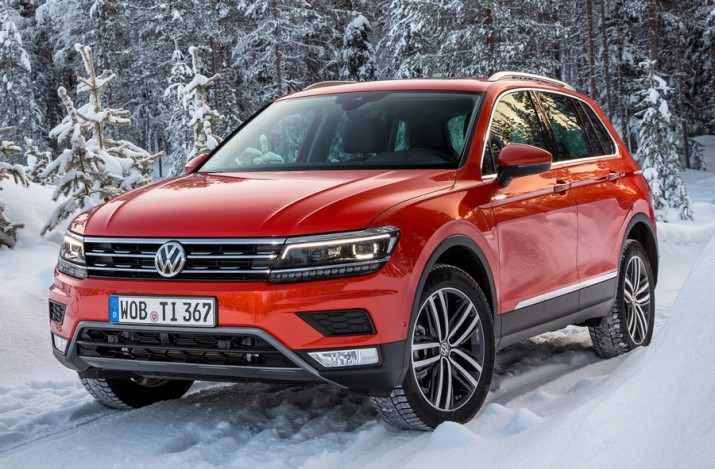 официальная стоимость нового Volkswagen Tiguan для России